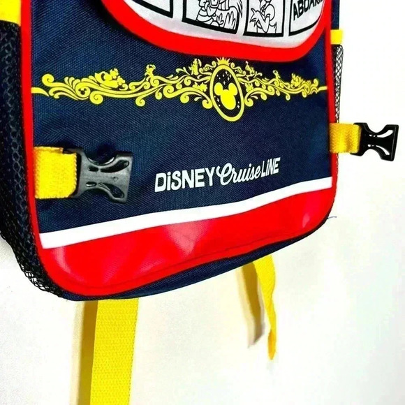 Disney Cruise Lines Kids Backpack Color Children Vacation Travel Mickey Mouse - Picture 4 of 11